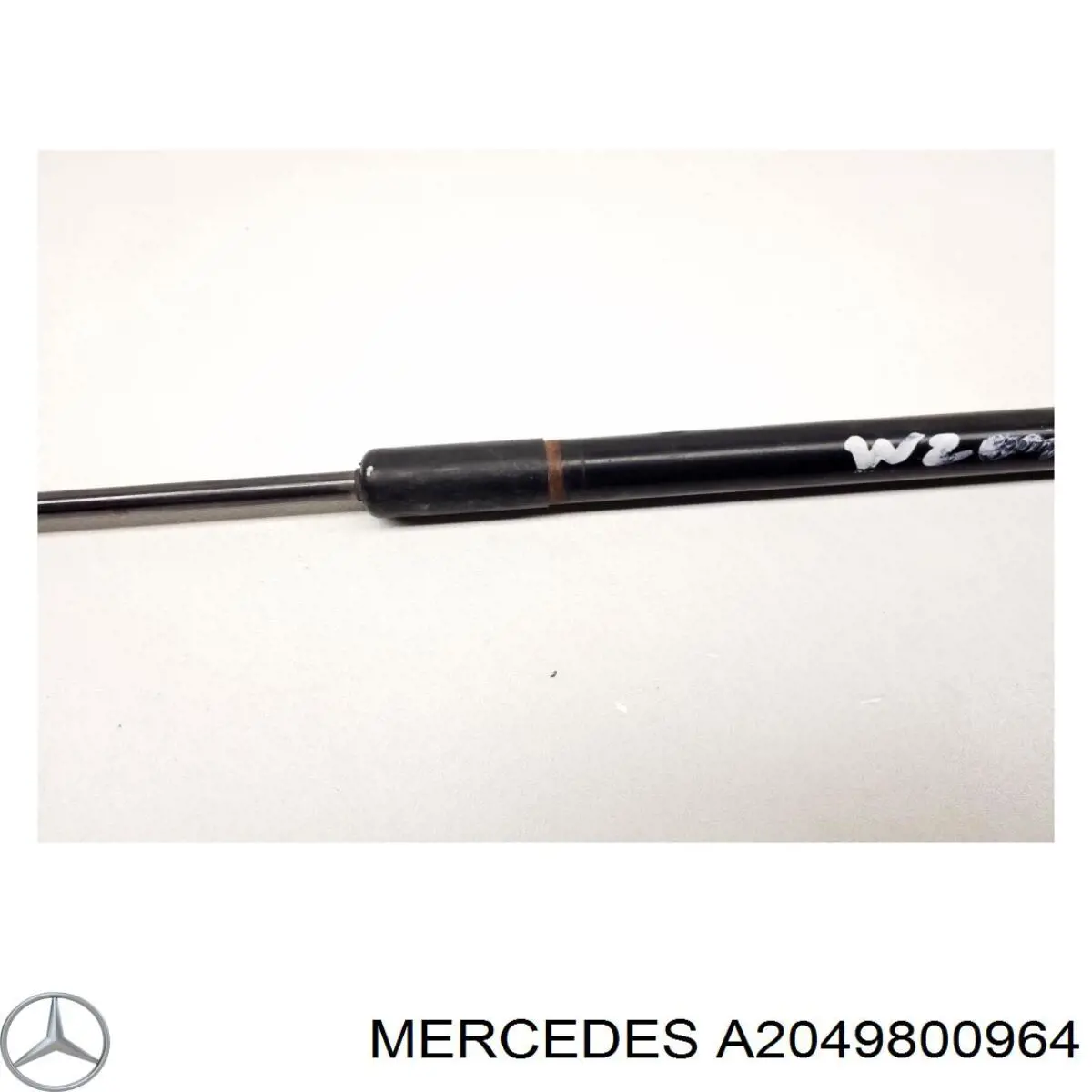 Amortiguador de capó derecho A2049800964 Mercedes