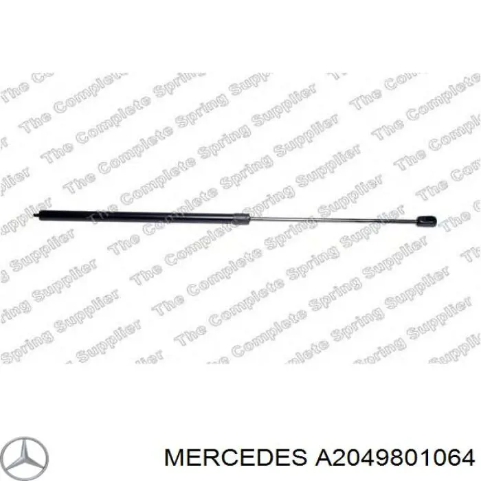 Amortiguador de capó derecho Mercedes A2049801064 precio, desde 16,43 EUR