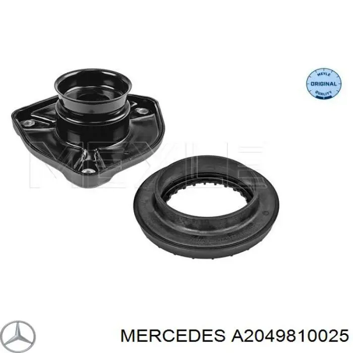 Rodamiento amortiguador delantero Mercedes A2049810025
