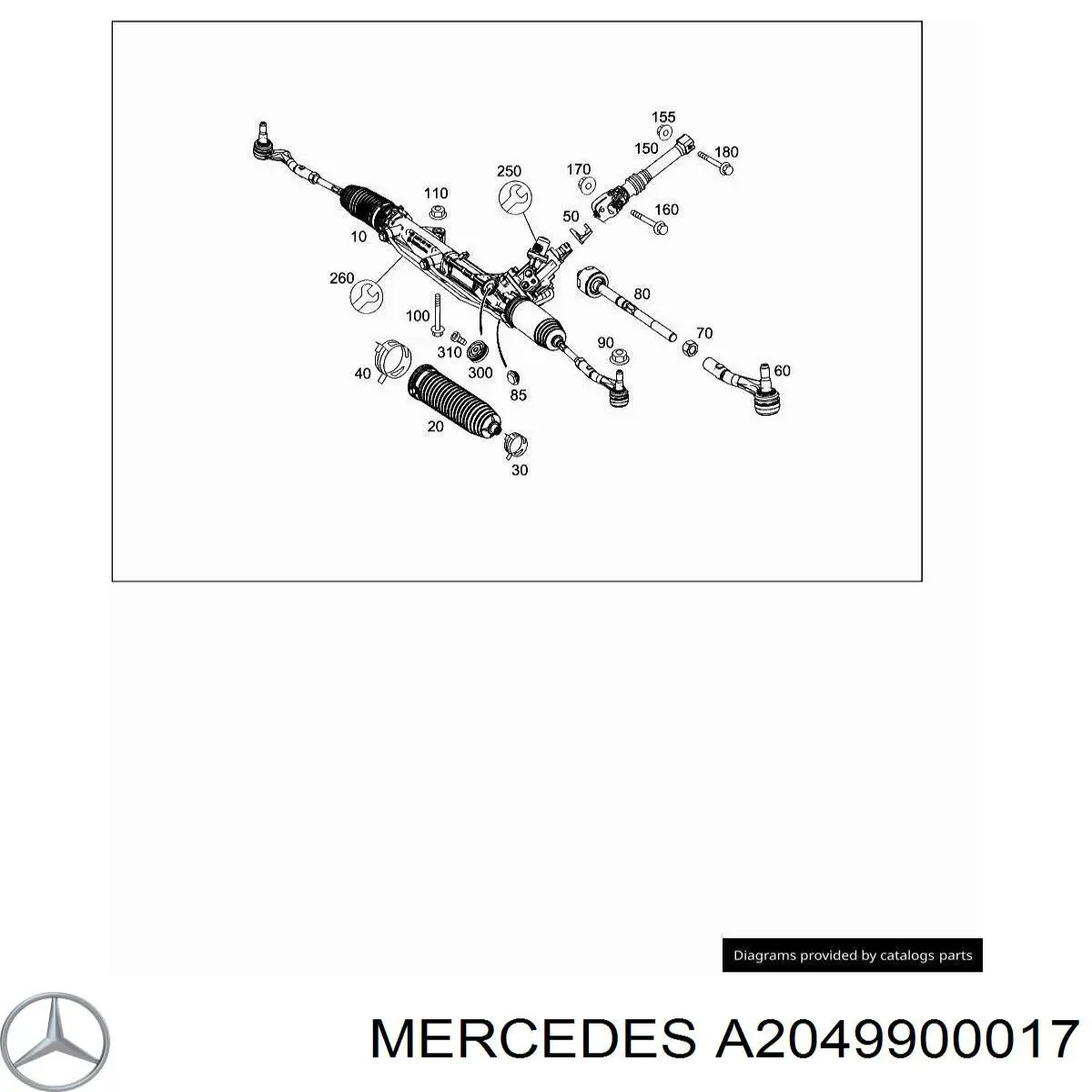 A2049900017 Mercedes 
