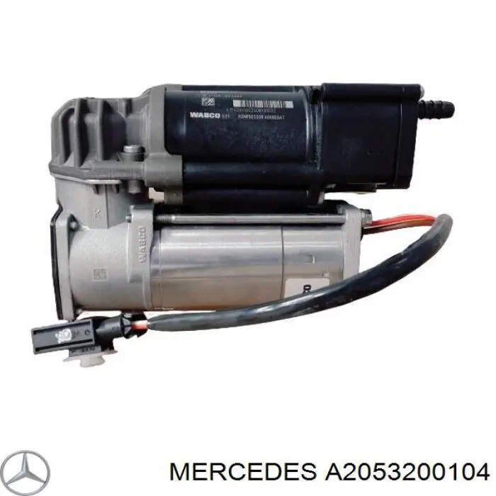 Compresor de suspensión neumática A2053200104 Mercedes
