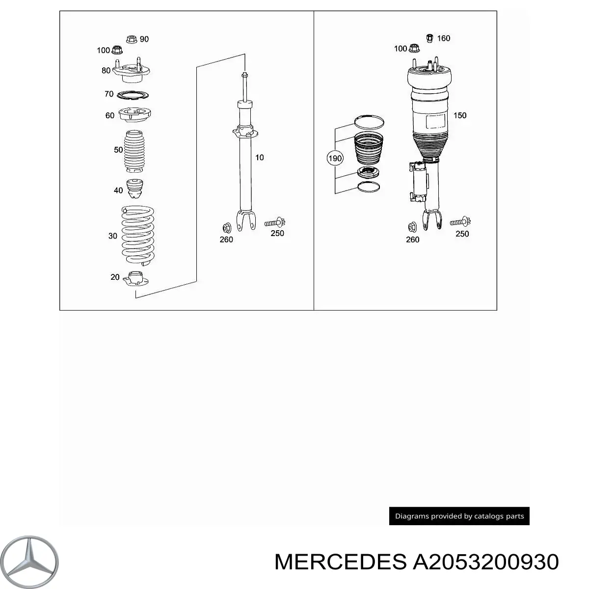 A2053200930 Mercedes