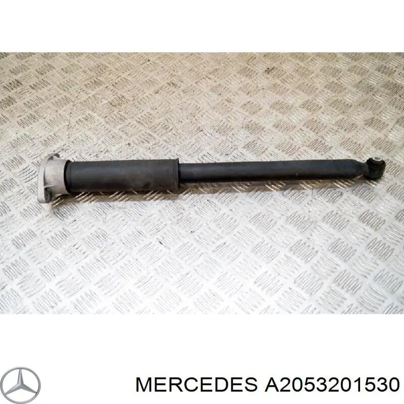 2133201630 Mercedes amortiguador trasero