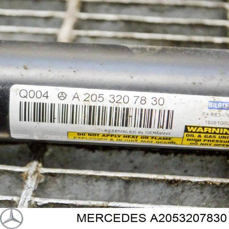 A2053207830 Mercedes amortiguador trasero