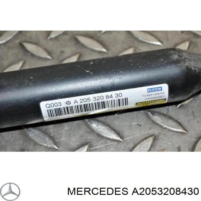 A2053208430 Mercedes amortiguador trasero