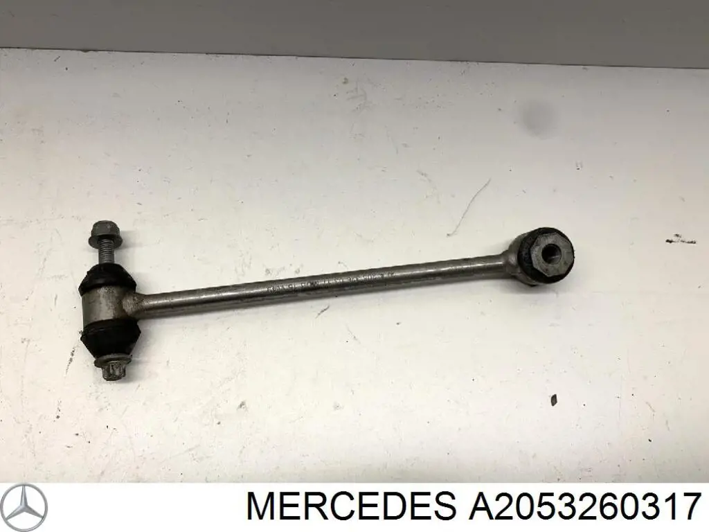 A2053260317 Mercedes barra estabilizadora trasera izquierda