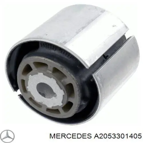 A2053301405 Mercedes barra oscilante, suspensión de ruedas delantera, inferior derecha