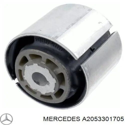 A2053301705 Mercedes barra oscilante, suspensión de ruedas delantera, inferior izquierda