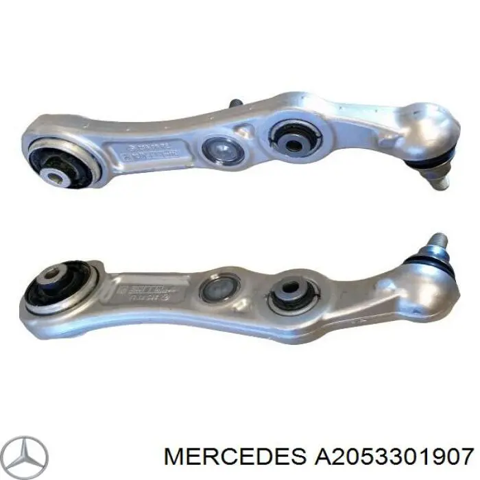 Brazo inferior izquierdo de la suspensión delantera Mercedes A2053301907