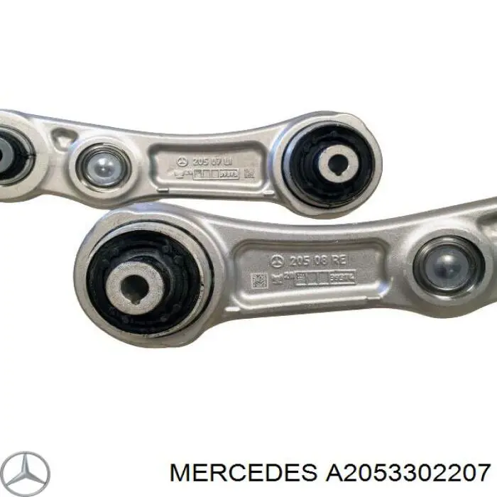 A2053302207 Mercedes Brazo inferior derecho de la suspensión delantera