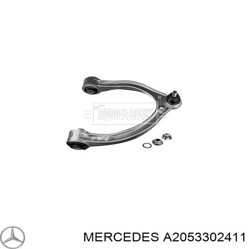 A2053302411 Mercedes barra oscilante, suspensión de ruedas delantera, inferior derecha