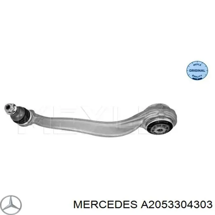 A2053304303 Mercedes barra oscilante, suspensión de ruedas delantera, inferior izquierda