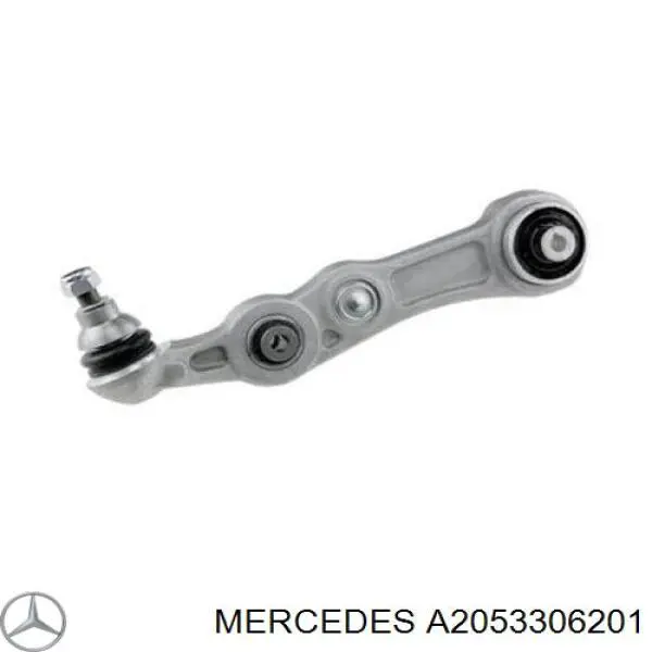 A2053306201 Mercedes barra oscilante, suspensión de ruedas delantera, inferior derecha