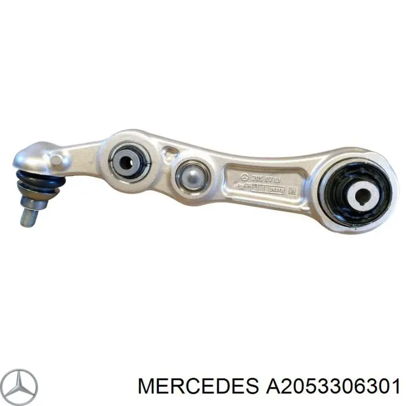 Brazo inferior izquierdo de la suspensión delantera 39584 Lemforder
