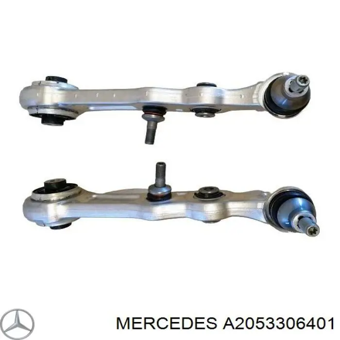 A2053306401 Mercedes barra oscilante, suspensión de ruedas delantera, inferior derecha