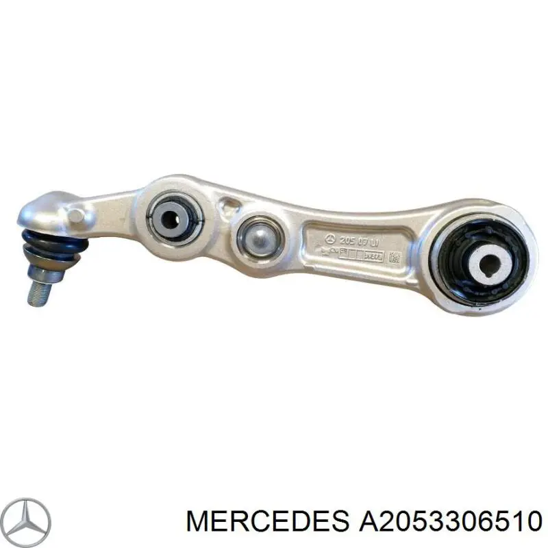 A2053306510 Mercedes barra oscilante, suspensión de ruedas delantera, inferior izquierda
