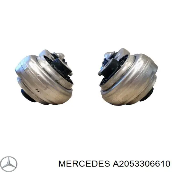 Brazo inferior derecho de la suspensión delantera Mercedes A2053306610