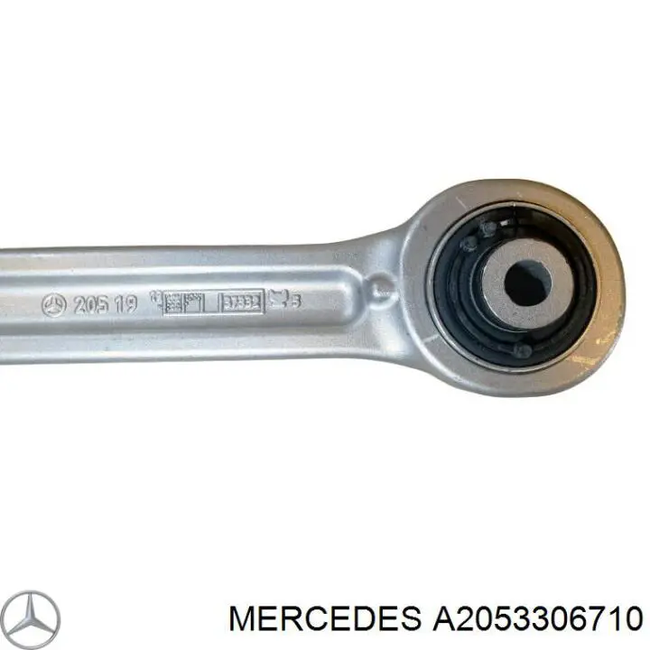 Brazo inferior izquierdo/derecho de suspensión delantera A2053306710 Mercedes