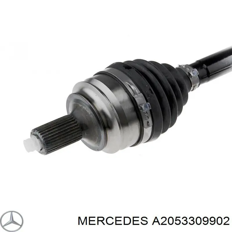 A2053309902 Mercedes árbol de transmisión delantero izquierdo