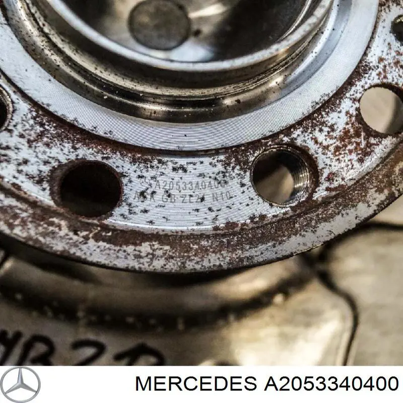 A2053340400 Mercedes cubo de rueda delantero