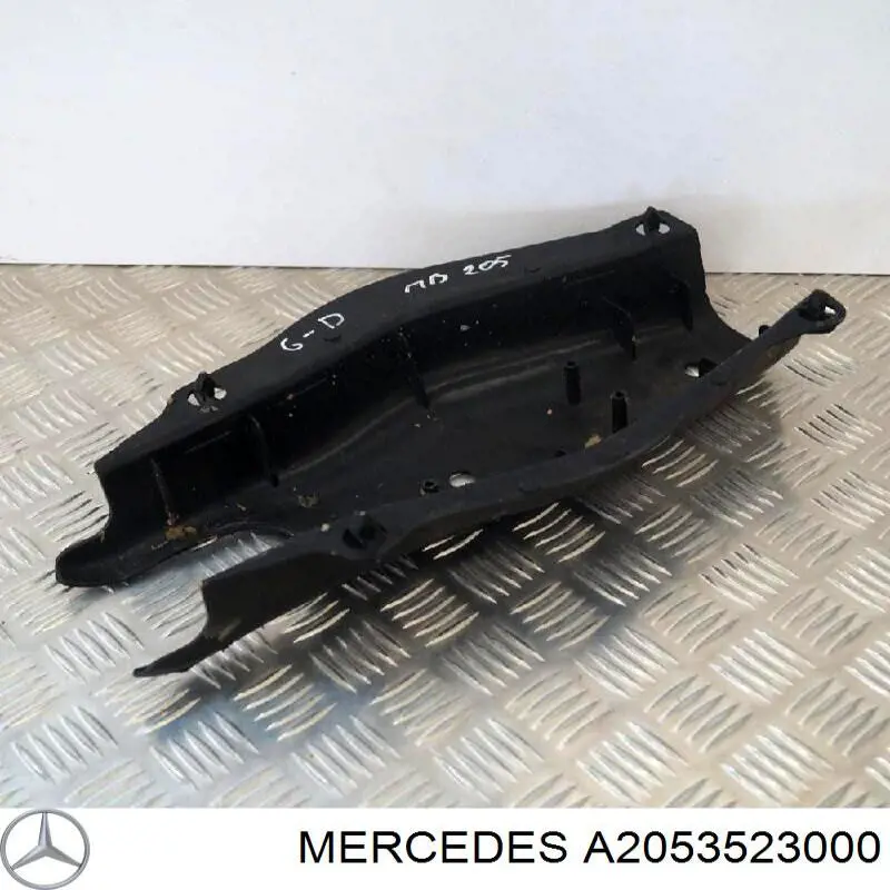 A2053523000 Mercedes Protección inferior trasera del brazo de suspensión