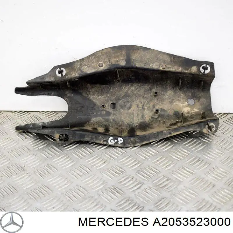Protección inferior trasera del brazo de suspensión Mercedes A2053523000 precio, desde 25,07 EUR