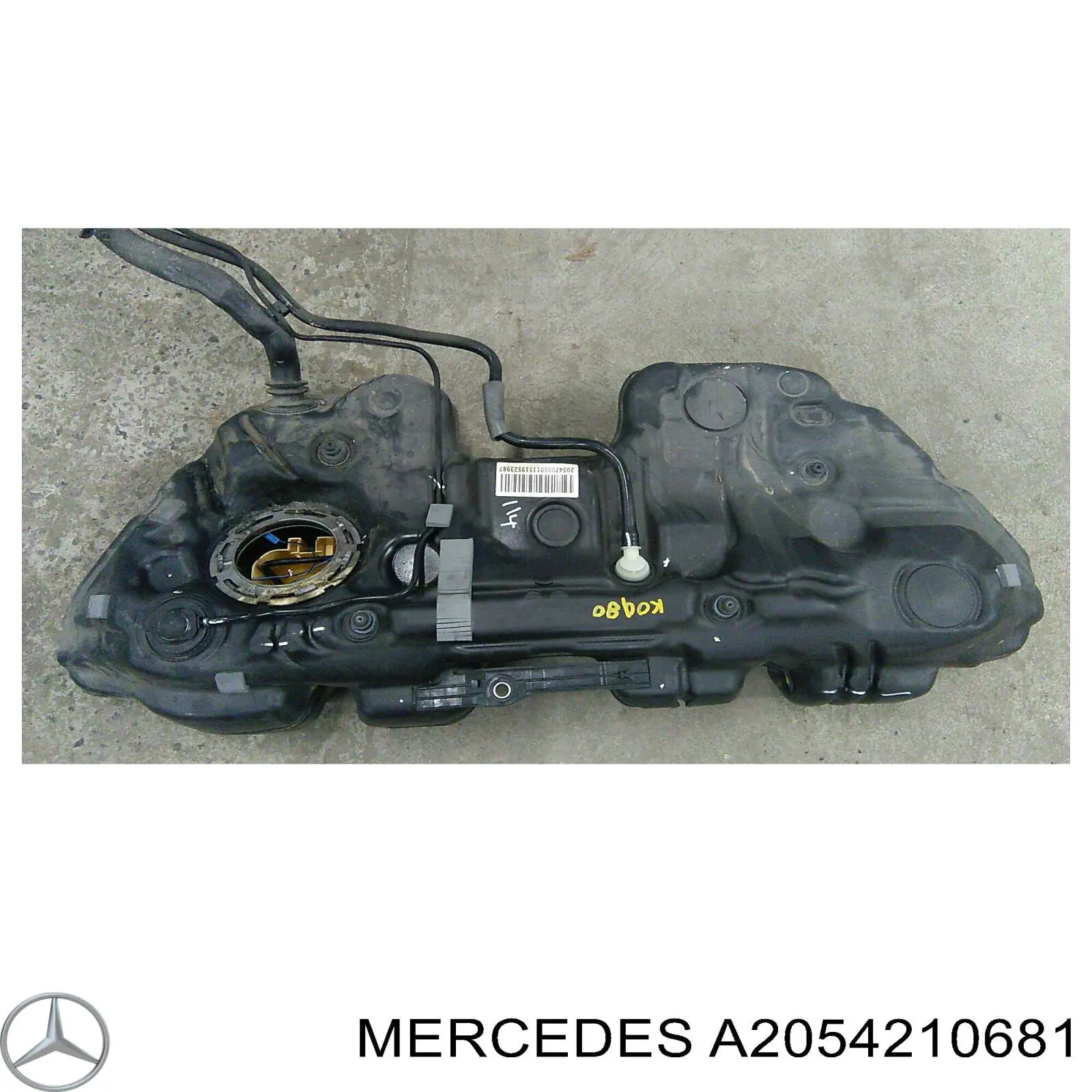 2054210681 Mercedes pinza de freno delantera derecha