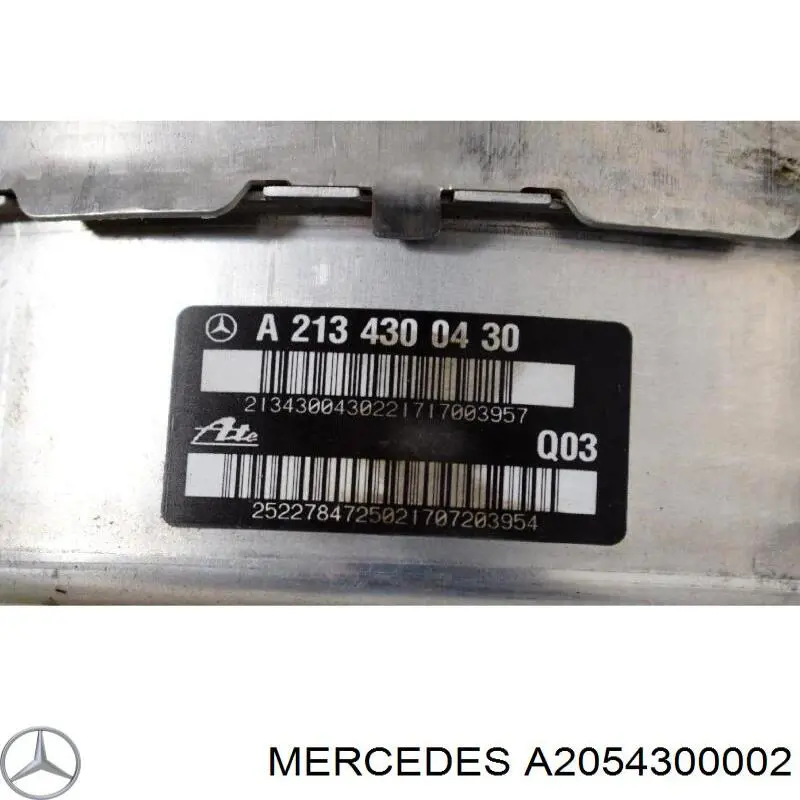 Comprar A2054300002 Mercedes Depósito de líquido de frenos, cilindro de freno principal 