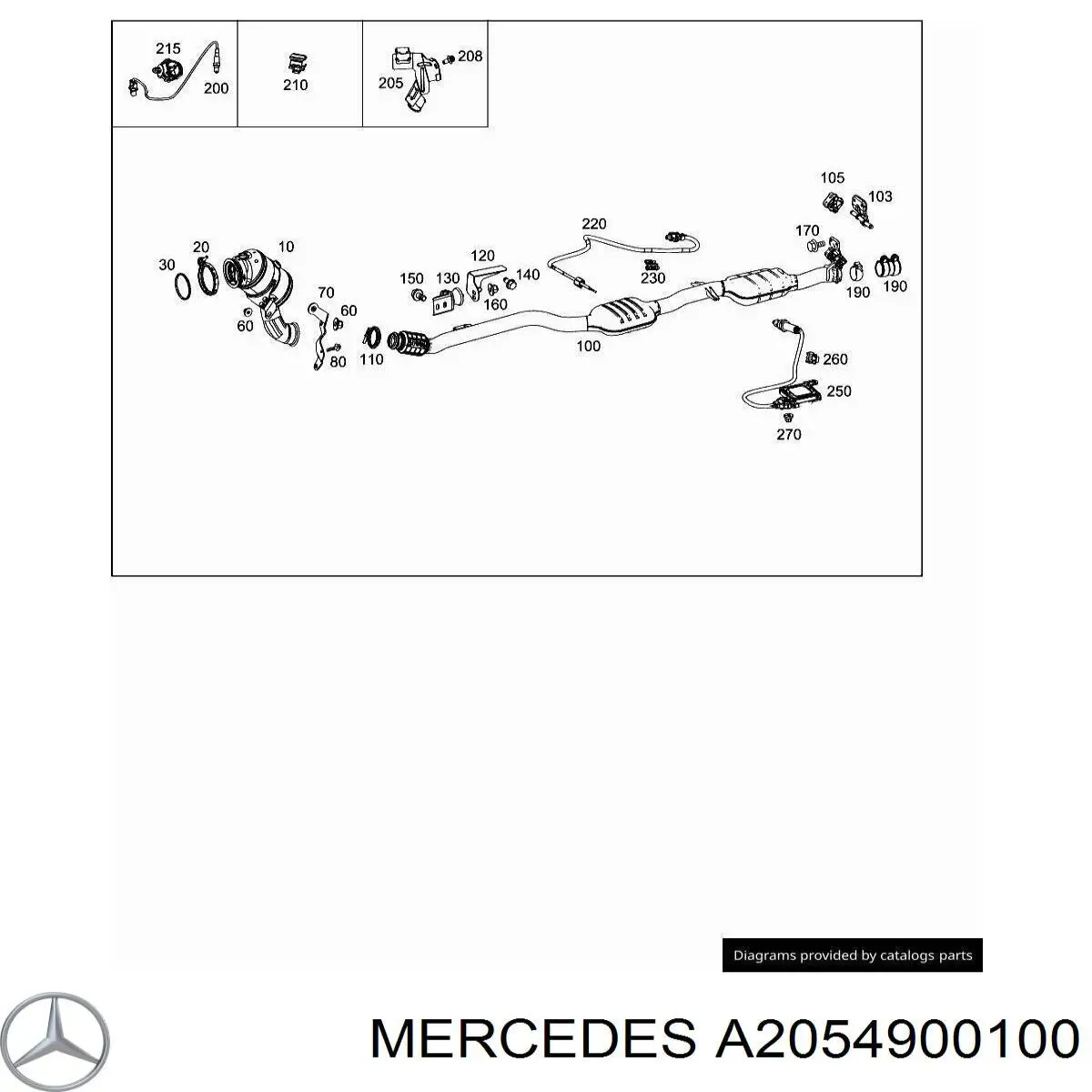 A2054900100 Mercedes