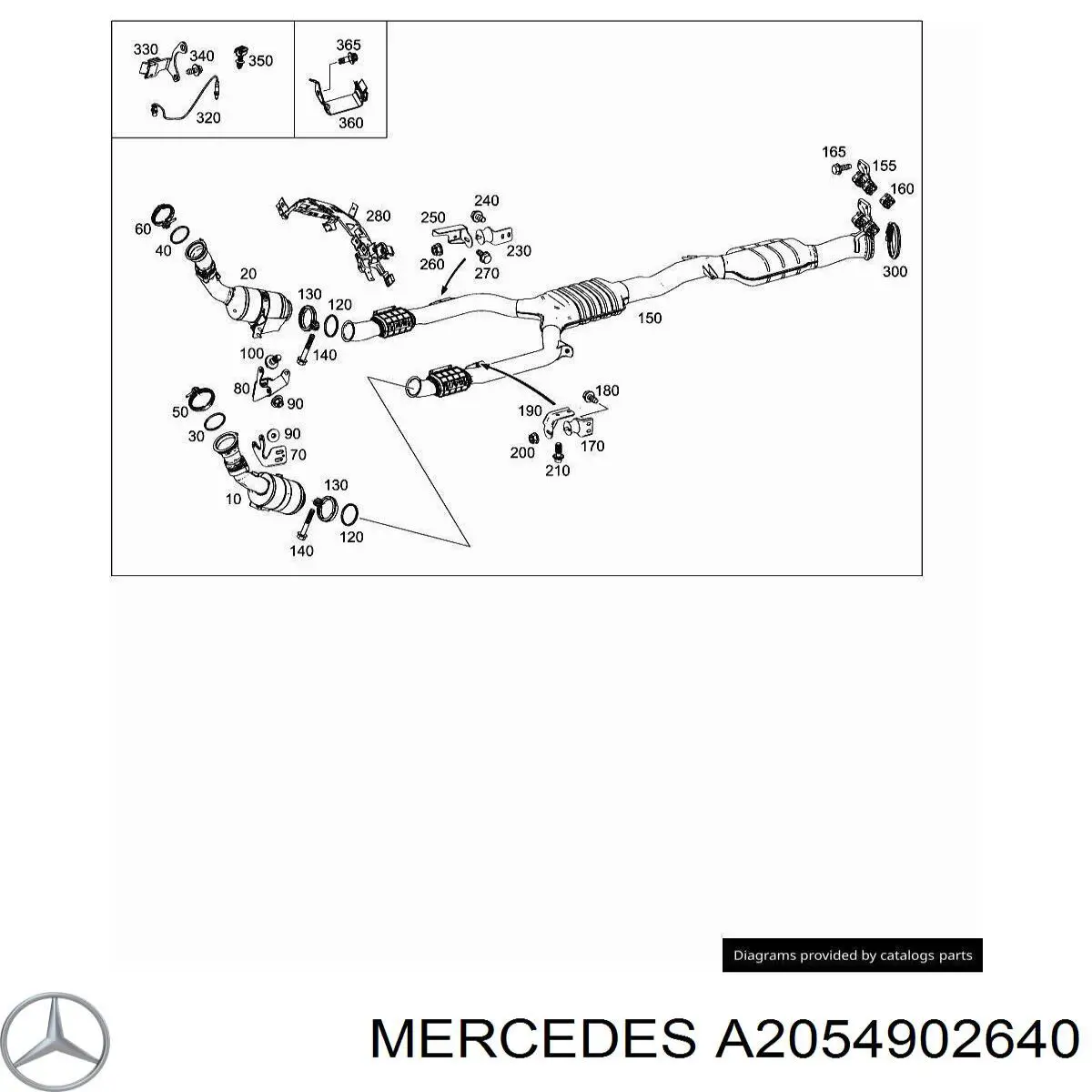 A2054902640 Mercedes