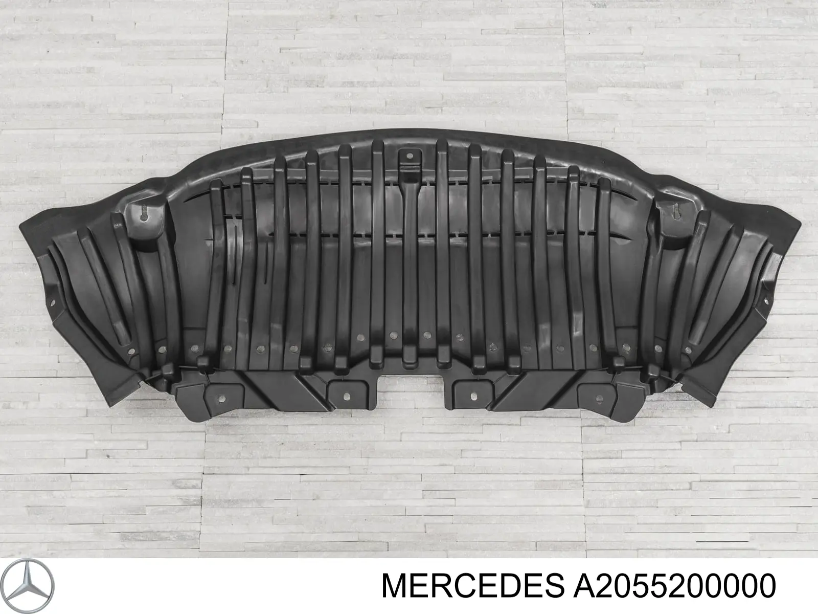 Protección delantera del motor A2055200000 Mercedes