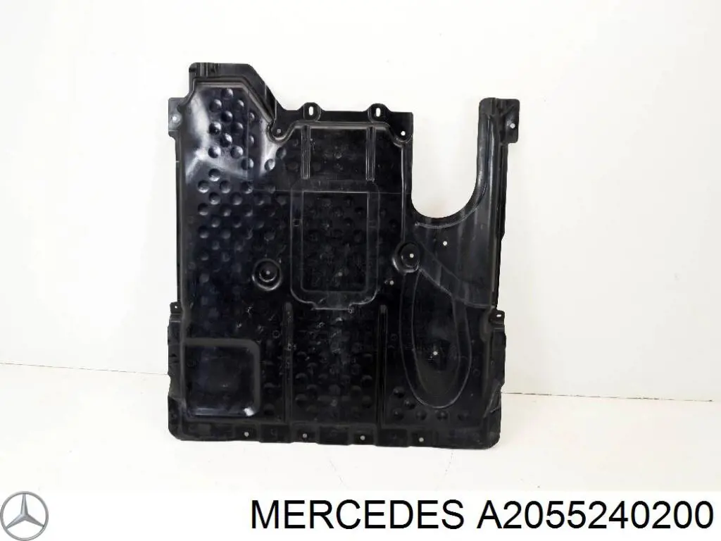 A2055240200 Mercedes protección motor / empotramiento