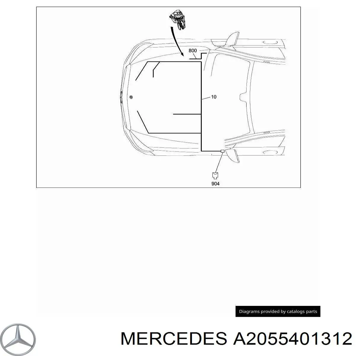 A2055401312 Mercedes