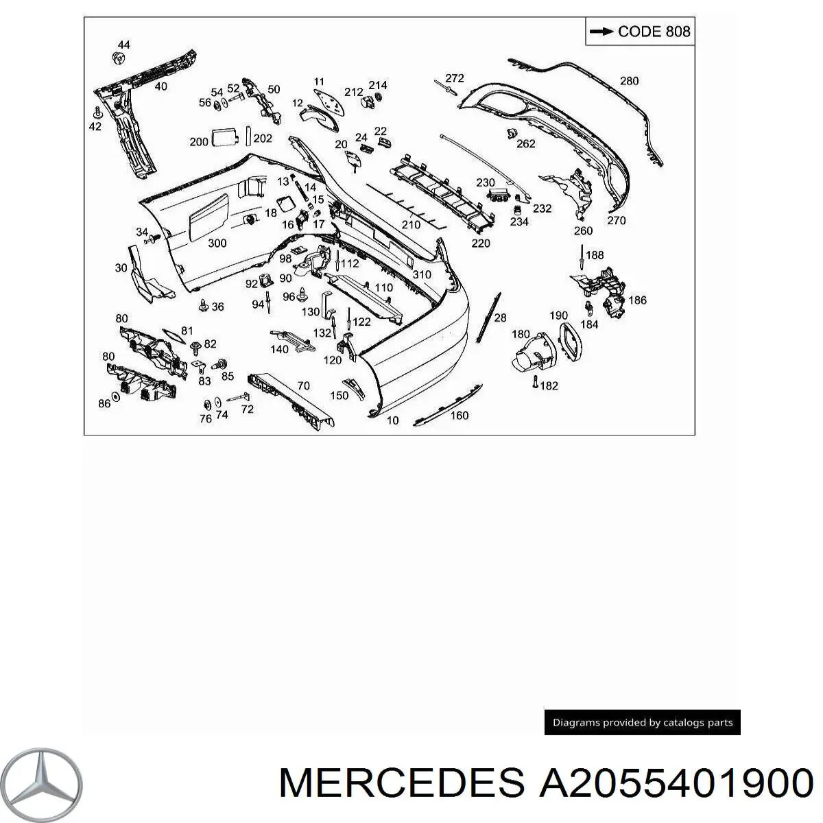 A2055401900 Mercedes