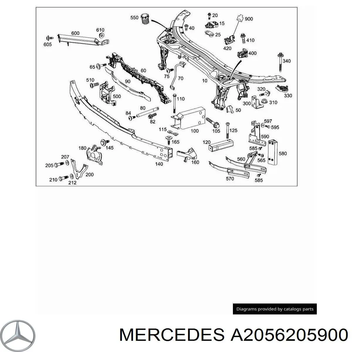 A2056205900 Mercedes