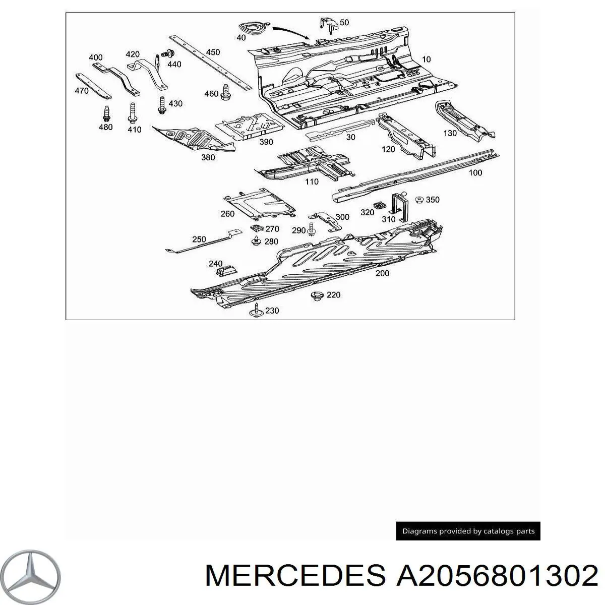 A2056801302 Mercedes