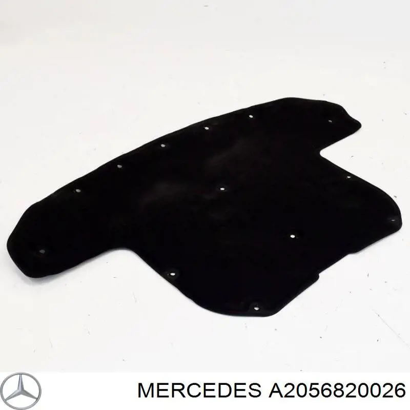 A2056820026 Mercedes aislamiento para campana