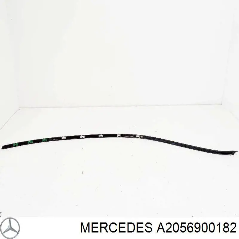 Moldura de techo izquierda Mercedes A2056900182 precio, desde 132,76 EUR