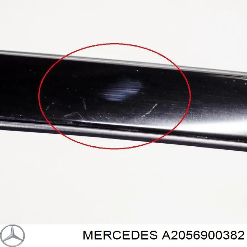 Moldura de techo izquierda Mercedes A2056900382 precio, desde 119,06 EUR