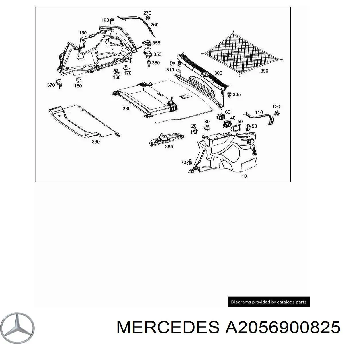 A2056900825 Mercedes