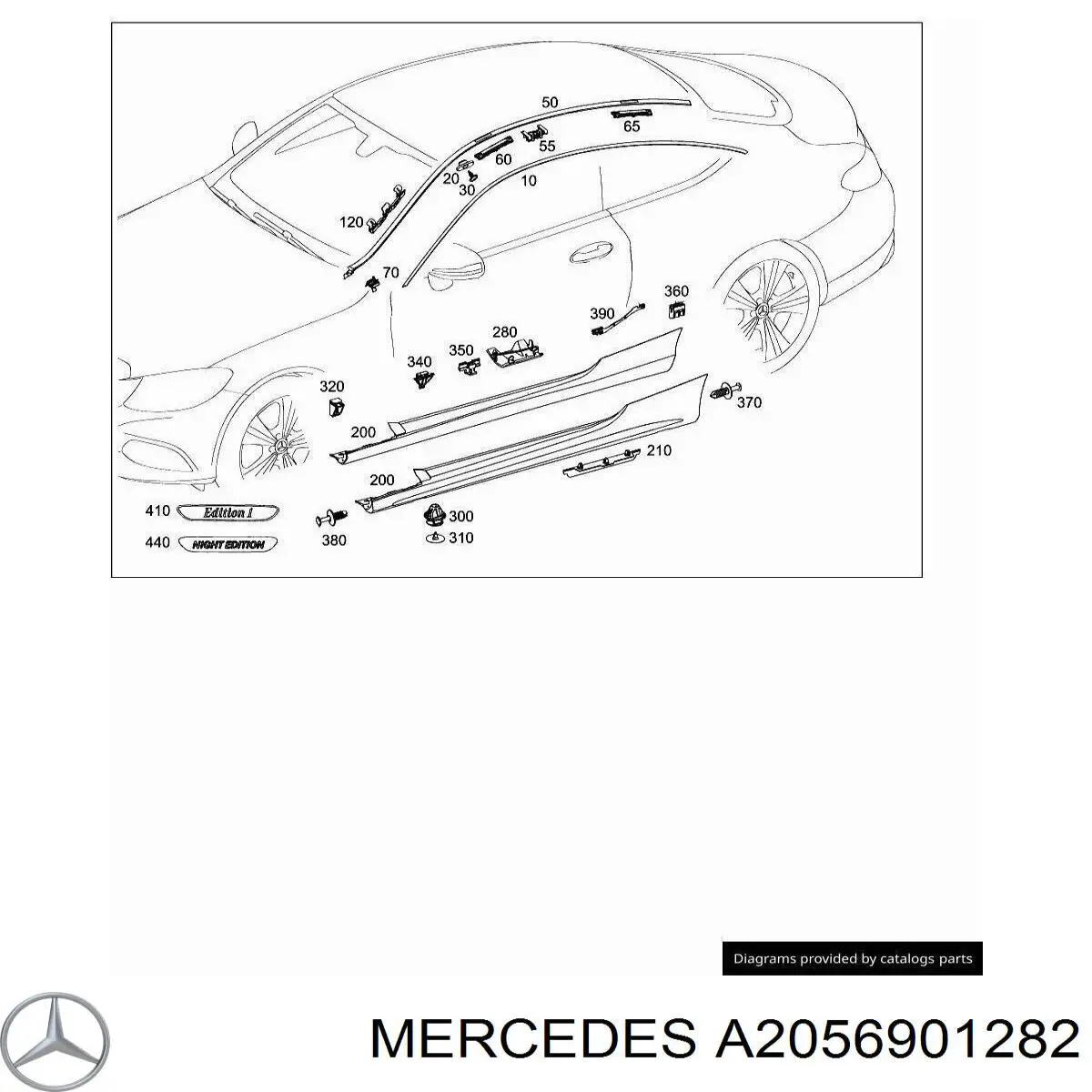 A2056901282 Mercedes