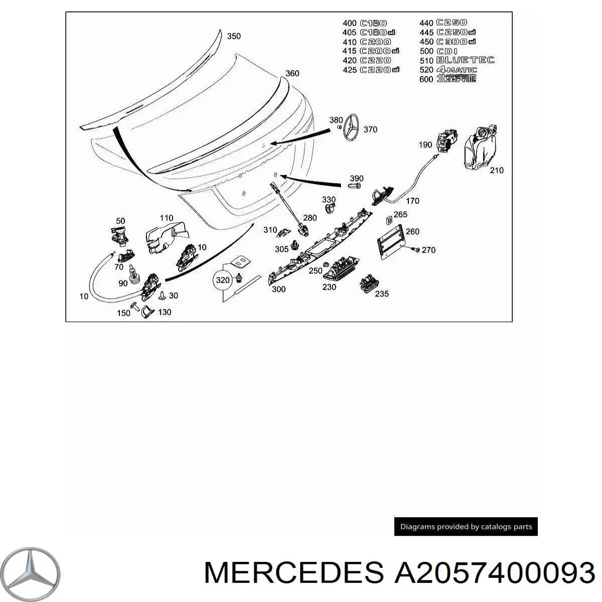 A2057400093 Mercedes