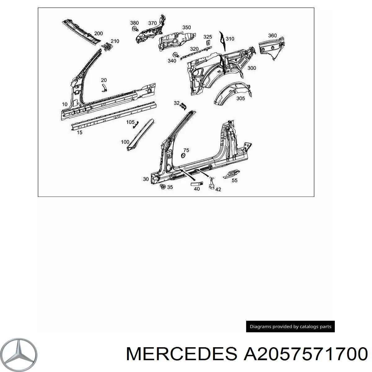 A2057571700 Mercedes