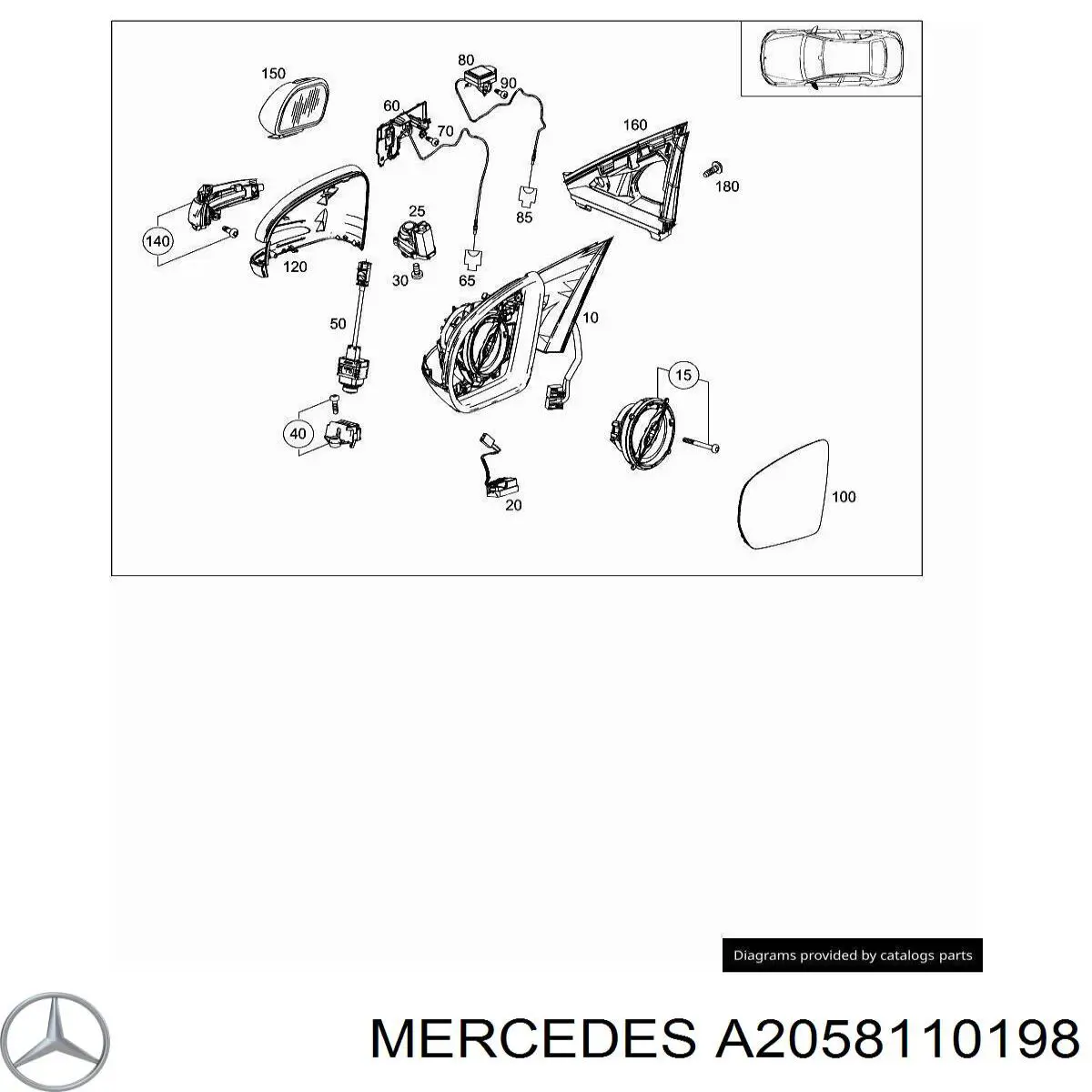 A2058110198 Mercedes