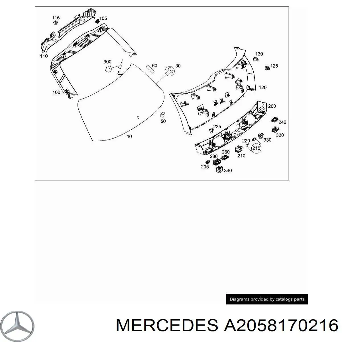 A2058170216 Mercedes