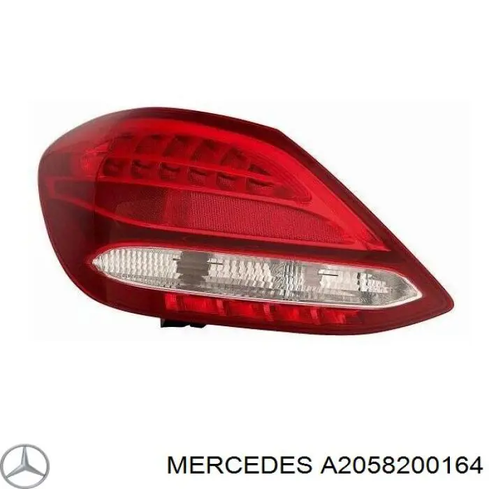 Piloto trasero izquierdo Mercedes A2058200164 precio, desde 164,30 EUR