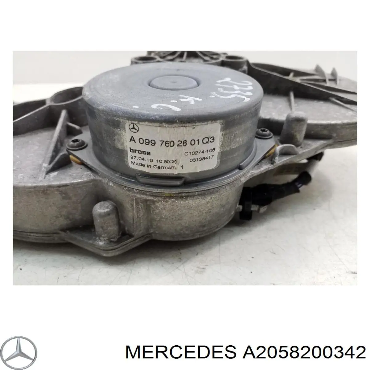 0997602601 Mercedes Motor de apertura y cierre del maletero