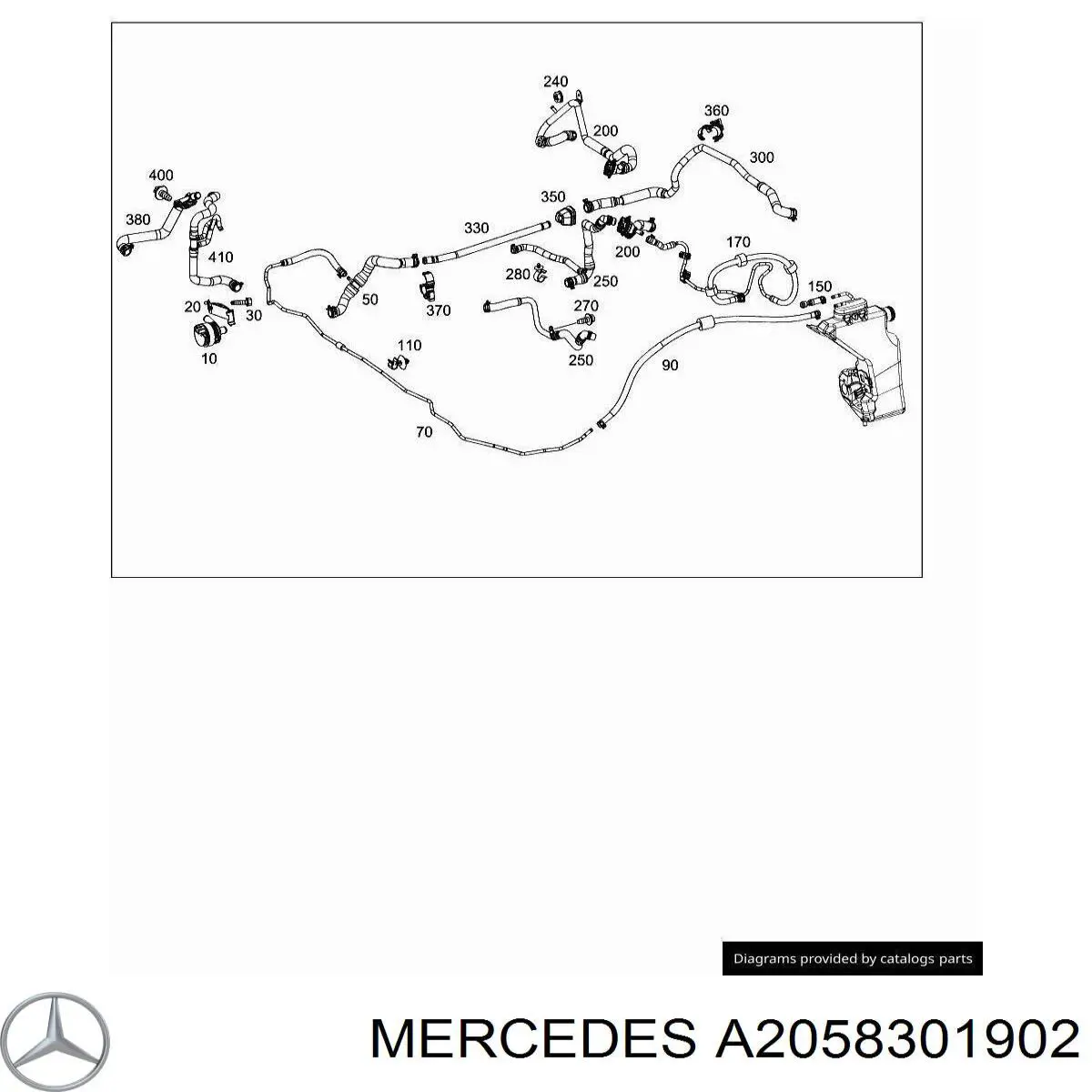  A2058301902 Mercedes