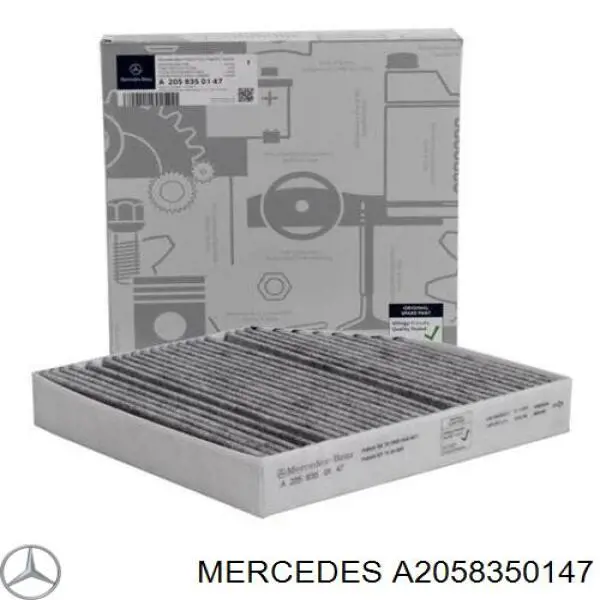 Filtro de habitáculo A2058350147 Mercedes