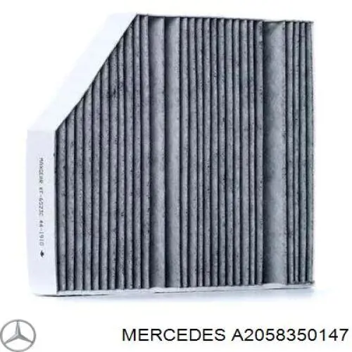 A2058350147 Mercedes filtro habitáculo